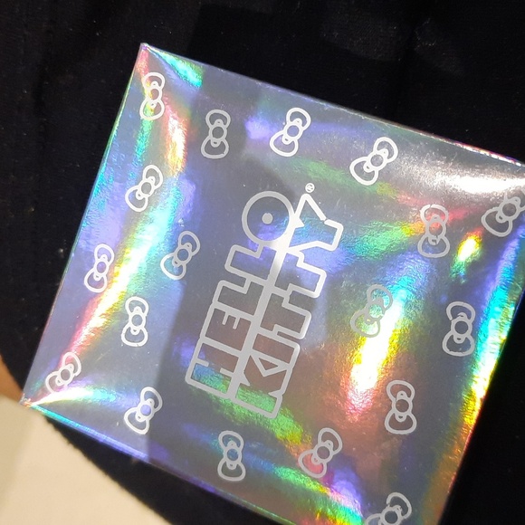 NWT AUTHENTIC HELLO KITTY GENUINE SOLID STERLING SILVER ROSE 🌹 GOLD BOW 🙇♀️ ✨ - Picture 3 of 6